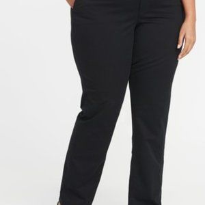 Old Navy Secret-Slim Plus Sized Khakis - Black
